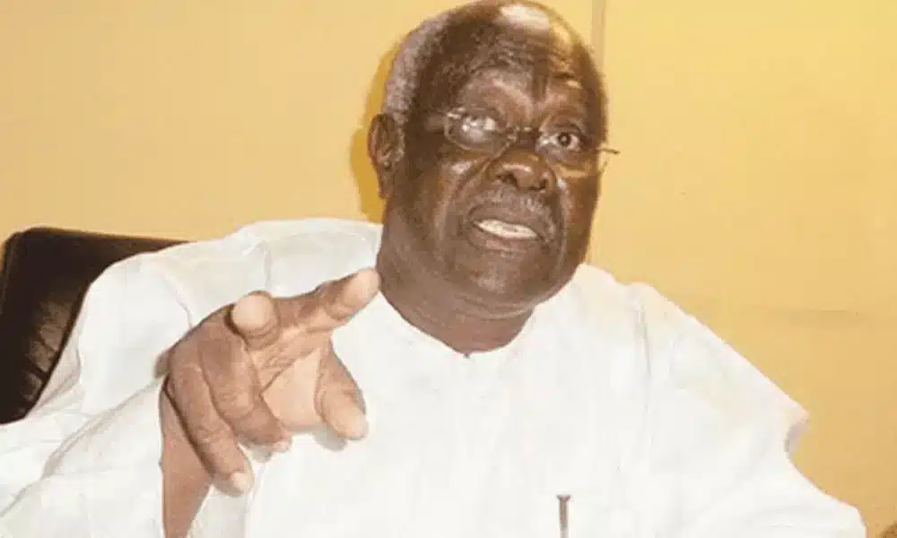 Bode George Labels Adeleke's PDP Exit 'Desperate Survival Move,' Accuses Wike of Destabilization