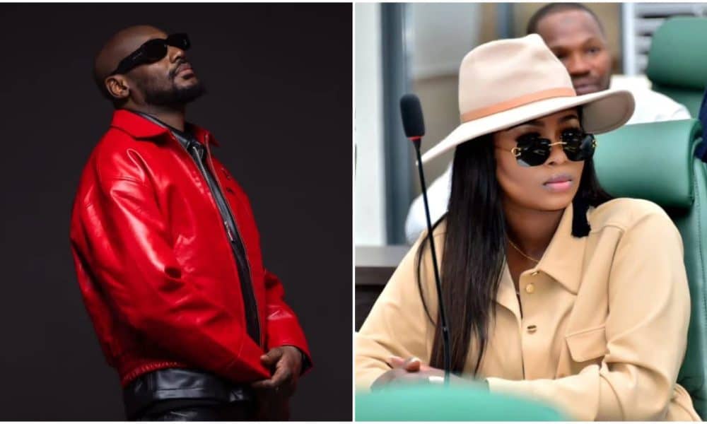 Public Drama: 2Baba and Wife Natasha Osawaru's Heated Clash During Live Broadcast