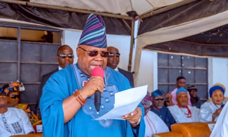 Breaking: Osun Governor Adeleke Dumps PDP, Cites National Leadership Crisis