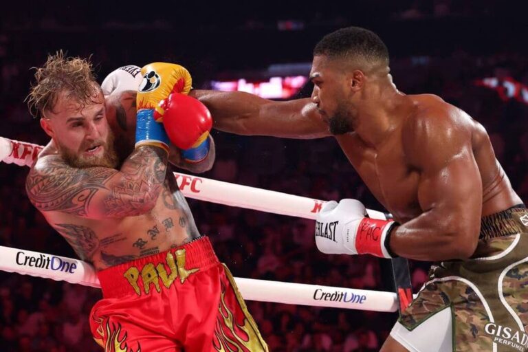 Anthony Joshua Knocks Out Jake Paul in Sixth-Round Miami Showdown