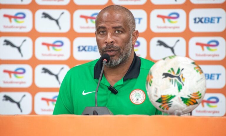 NFF Sets AFCON 2025 Semi-Final Target for Super Eagles Coach Eric Chelle