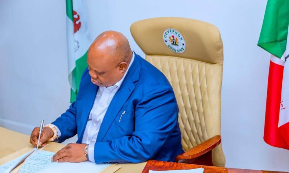 Osun PDP Primary: Governor Adeleke's Name Remains on Ballot After Late Resignation