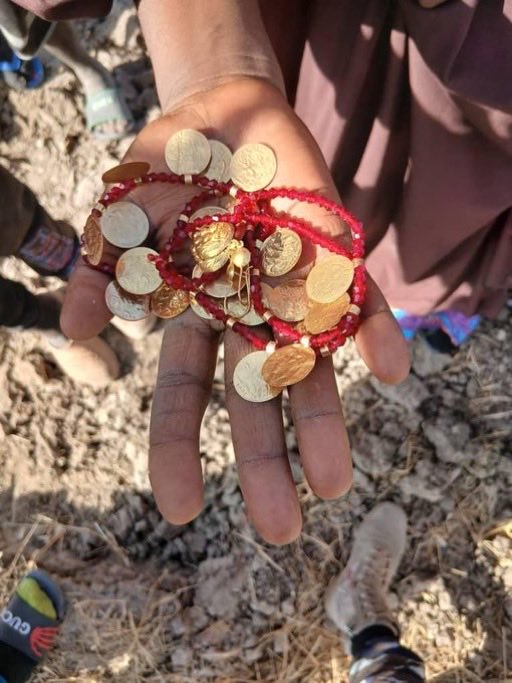 Gold recovered by Borno woman