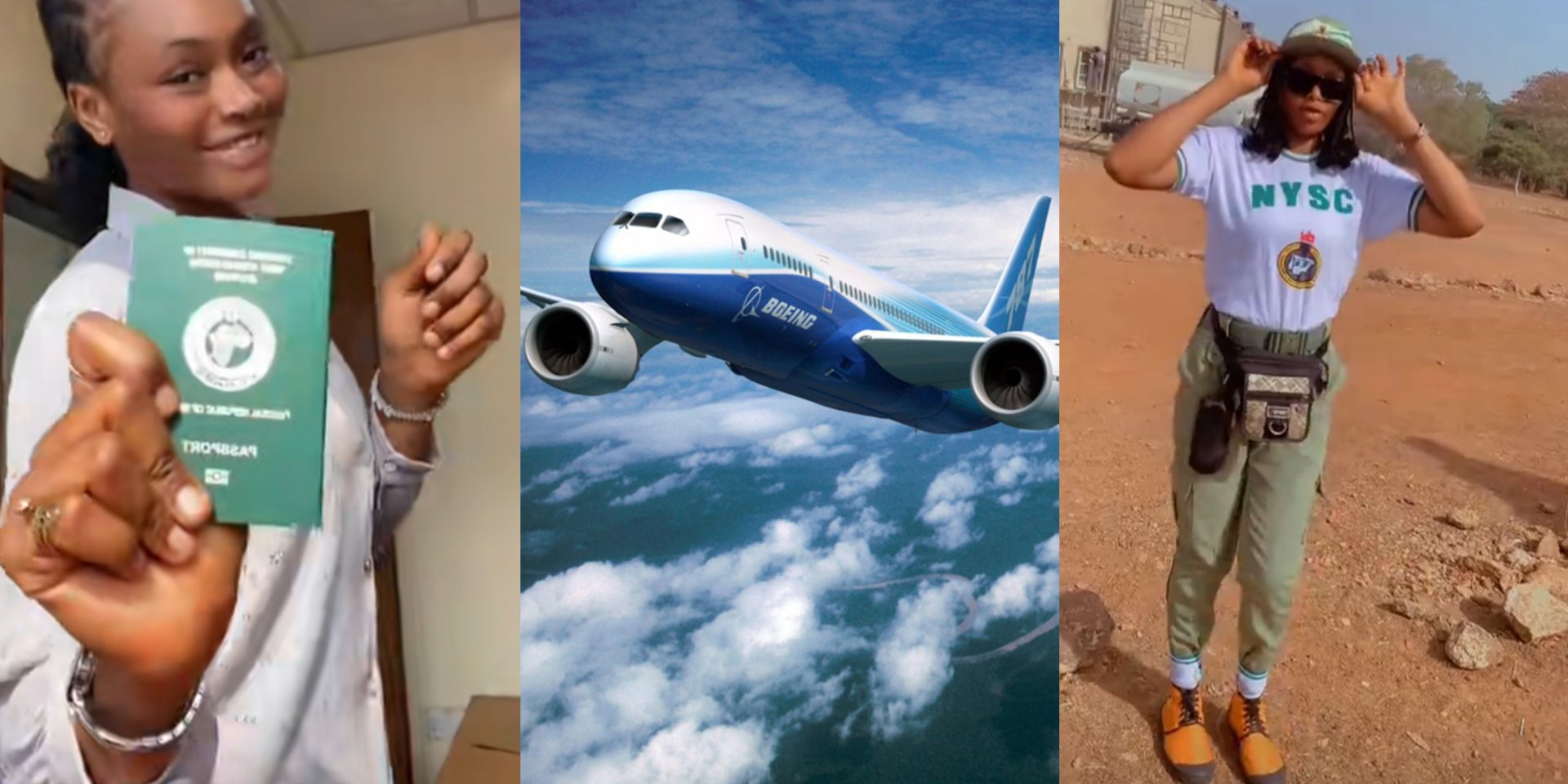 Nigerian youth corps member abroad trip