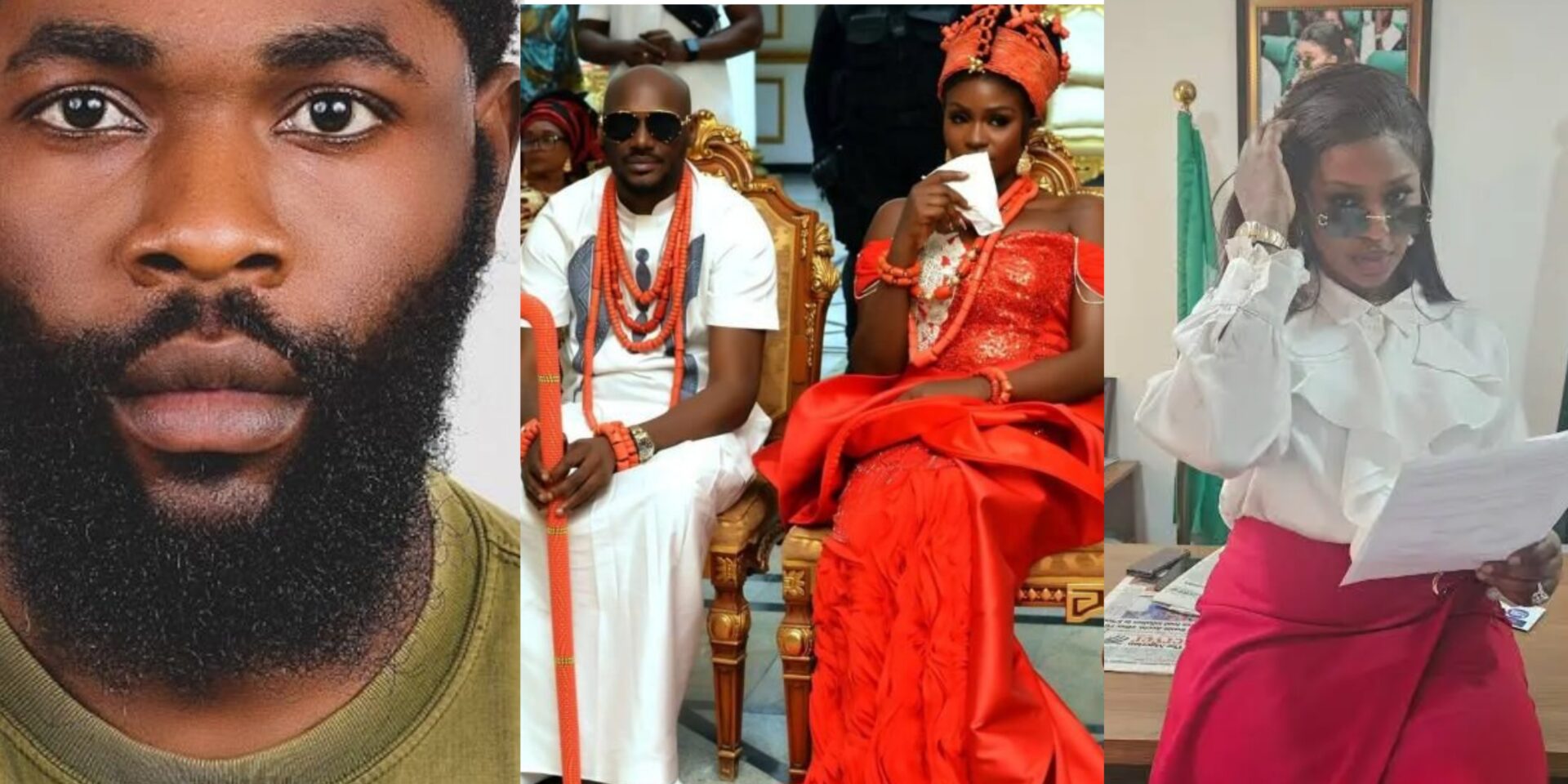 Social Media Fury: Man Regrets Praising 2face Idibia's 'High-Value' Wife Amidst Marital Drama