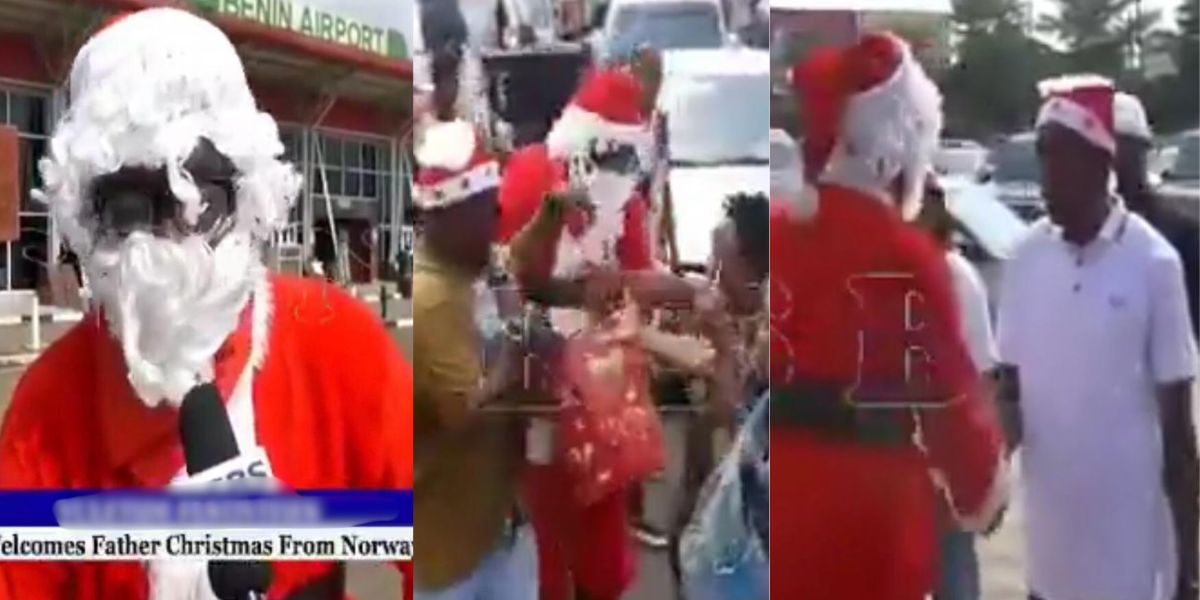 Norwegian Father Christmas arrives in Edo State