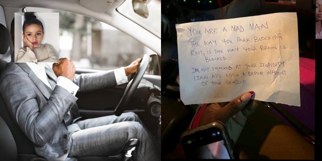 Nigerian Man Discovers Aggressive Note on Car, Goes Viral