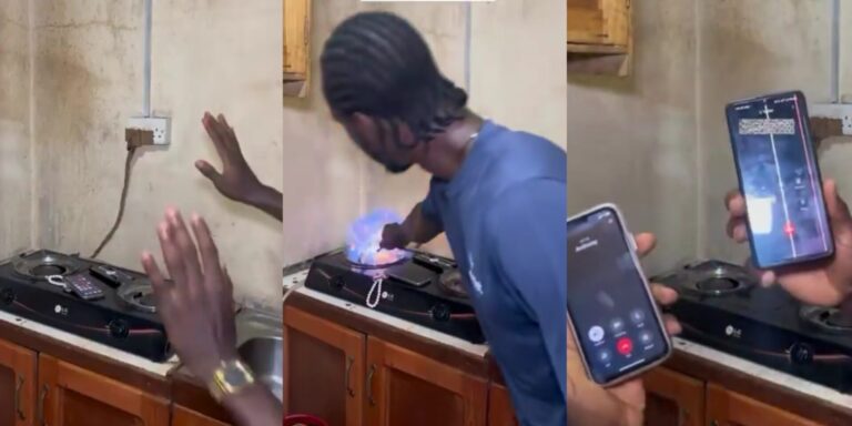 Debunking the Gas Explosion Myth: Man Risks All with Phones Near Leaking Gas
