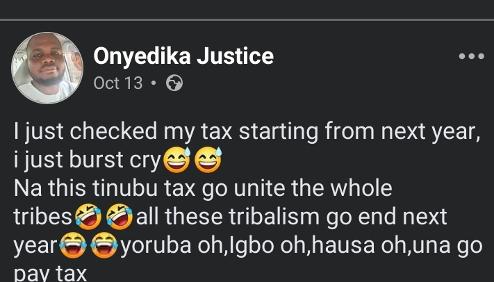 Social media reactions to tax deductions