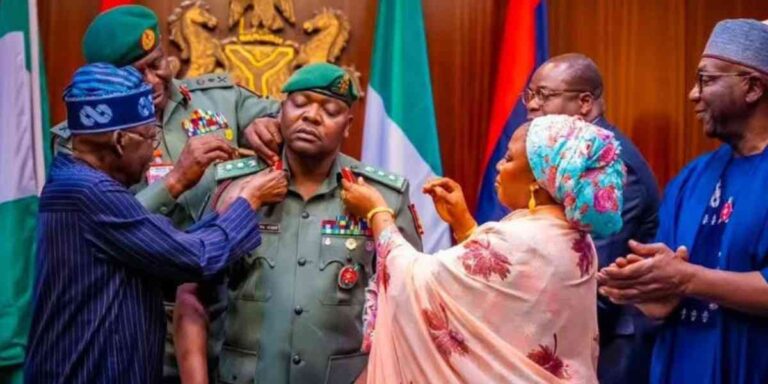 Tinubu Elevates ADC Yusuf to Brigadier-General: Rapid Promotion Sparks Military Debate