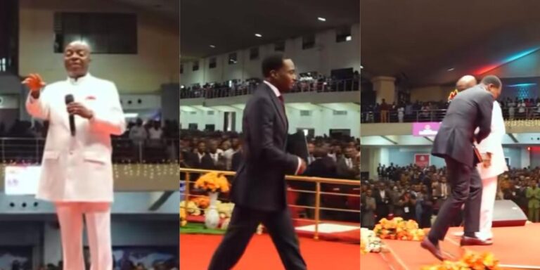 Bishop Oyedepo Passes Pulpit to Son at Shiloh 2025: A Viral Moment