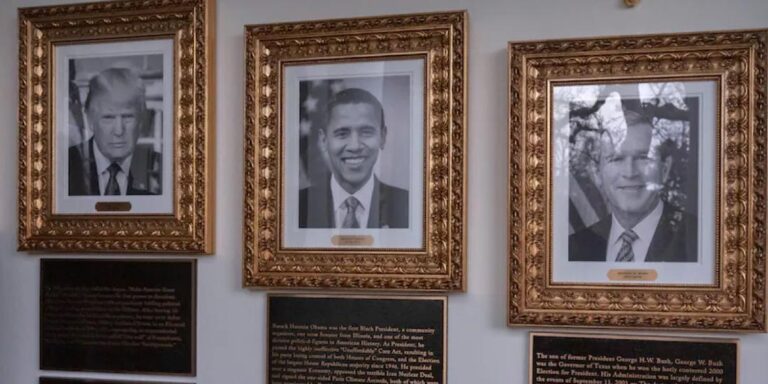 Trump's Controversial 'Walk of Fame': White House Plaques Criticize Past Presidents