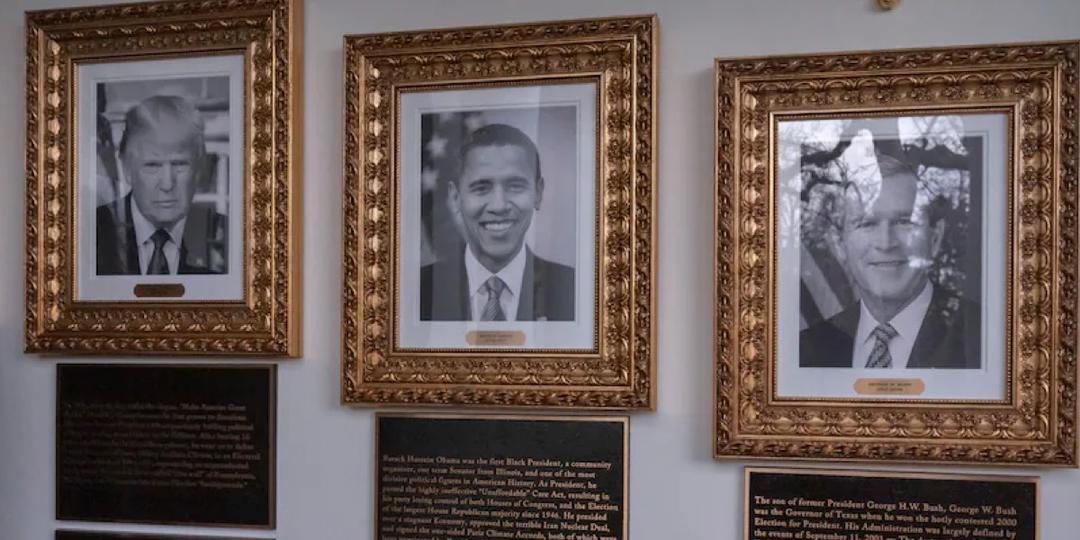 Trump's Controversial 'Walk of Fame': White House Plaques Criticize Past Presidents