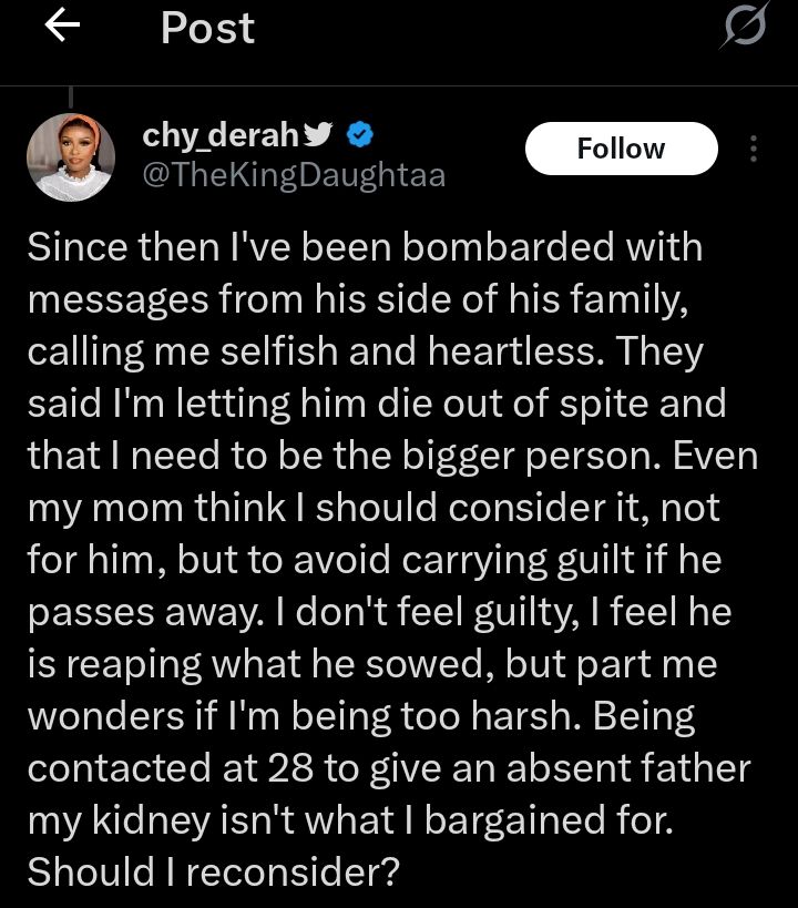 Screenshot of original tweet post part 2