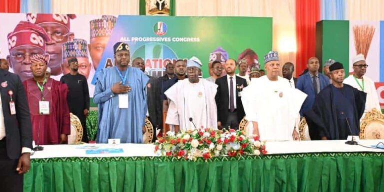 Old National Anthem Accidentally Played at APC Caucus Meeting