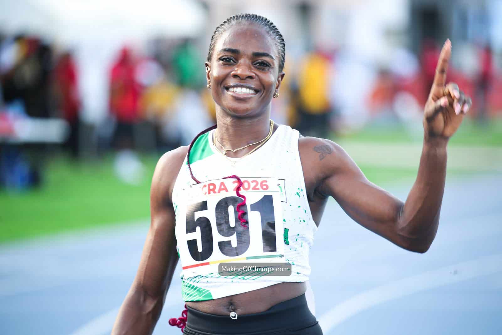 Tobi Amusan Posts Season‑Best 12.28s in Xiamen Diamond League While Enekwechi Starts Shot Put Campaign