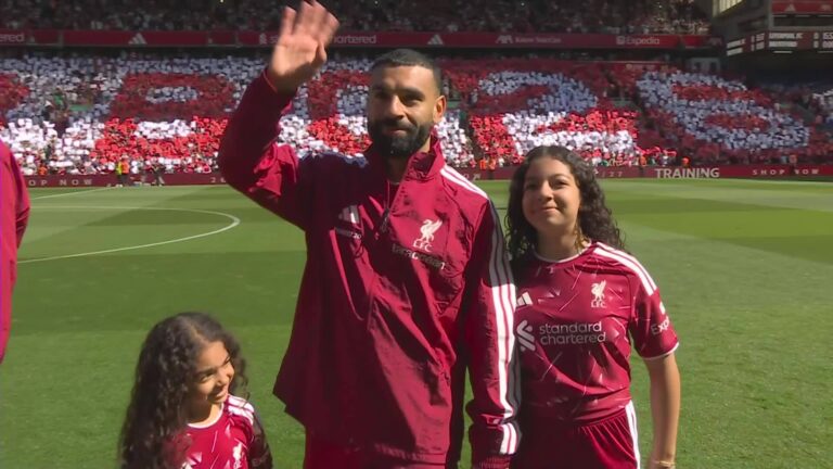 Mohamed Salah Bids Farewell as Liverpool Honours Club Legends at Anfield