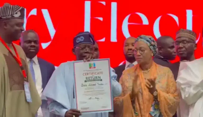 Full Text of President Tinubu’s Speech After Winning APC Presidential Primary for 2027 Election