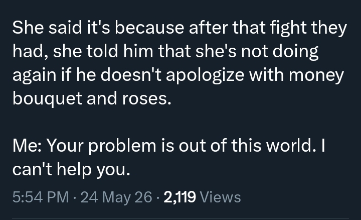 Second screenshot related to the breakup