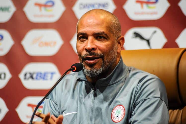 Eric Chelle Calls for Fighting Spirit from Revamped Super Eagles Ahead of Zimbabwe Unity Cup Clash