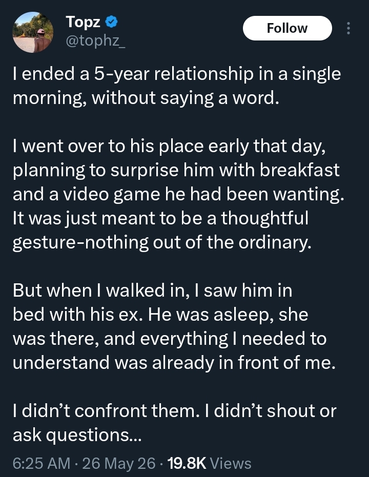Screenshot showing conversation related to the story