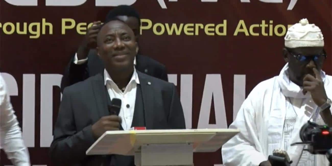 Omoyele Sowore Steps Down as AAC National Chairman, Samuel Ajeigbe Appointed