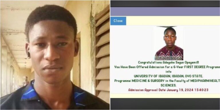 Nigerian Student Secures University of Ibadan Admission After Persistent UTME Efforts