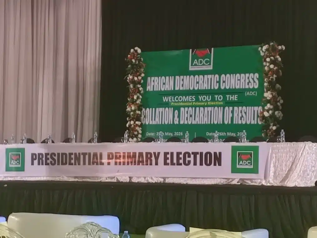 ADC Presidential Primary Collation Begins in Abuja as Returning Officers Arrive