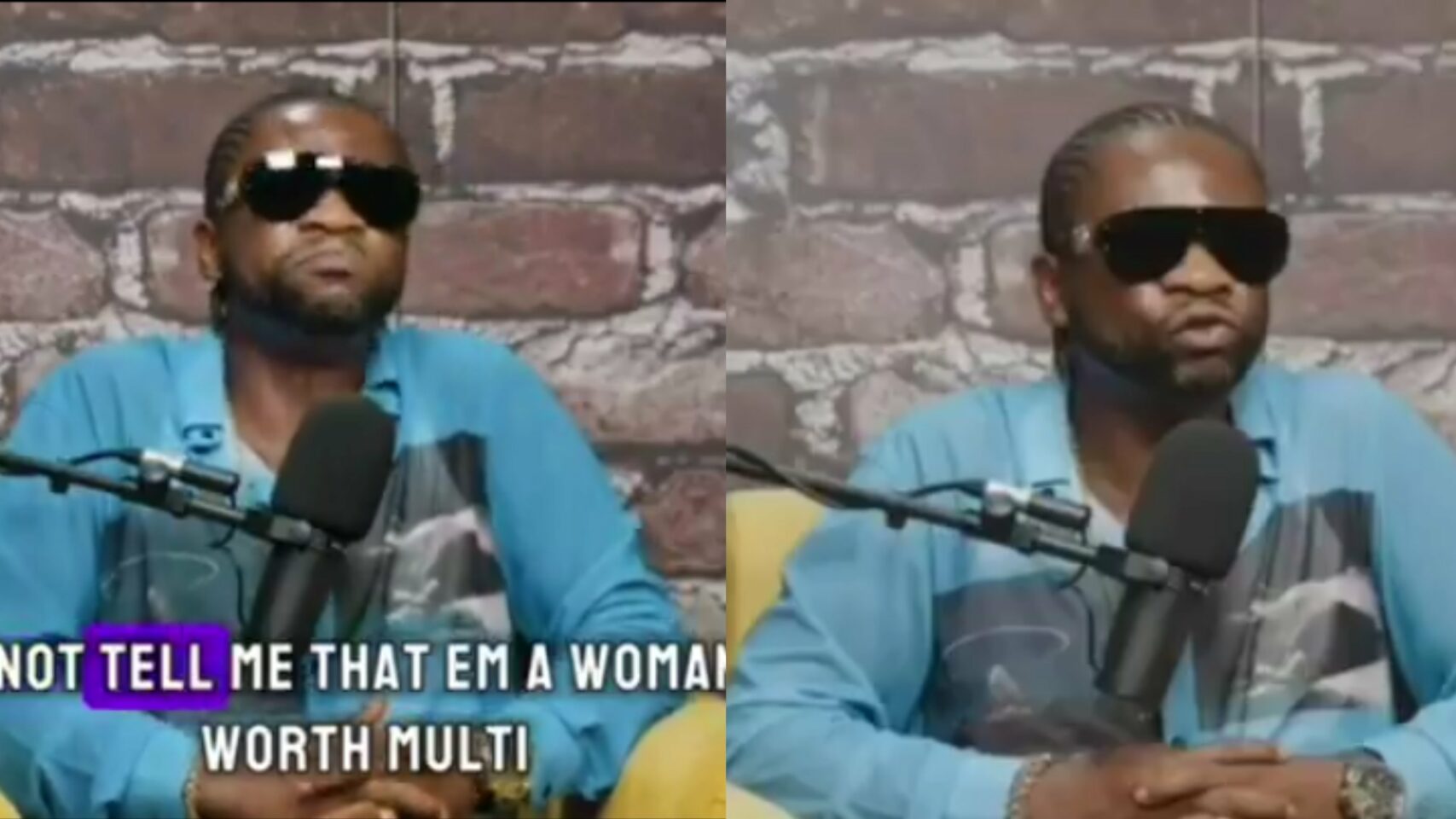 Speed Darlington discussing wealthy women and marriage