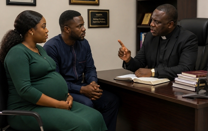 Pastor Accuses Pregnant Woman of Being Another Man’s Wife During Dinner Outing
