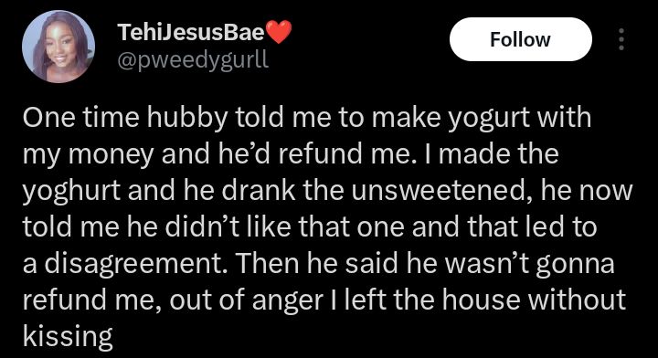 Funny Husband Yoghurt Argument Goes Viral: Couple’s Sweet‑Sour Story