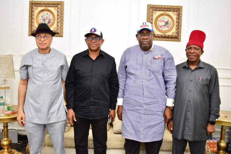 Peter Obi and Senator Dickson Meet to End NDC Internal Dispute Ahead of 2027 Elections