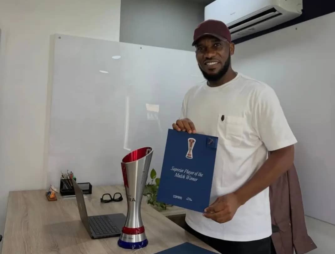 Augustine Okocha Honoured with FIFA Special Award for 1998 World Cup Masterclass Against Spain