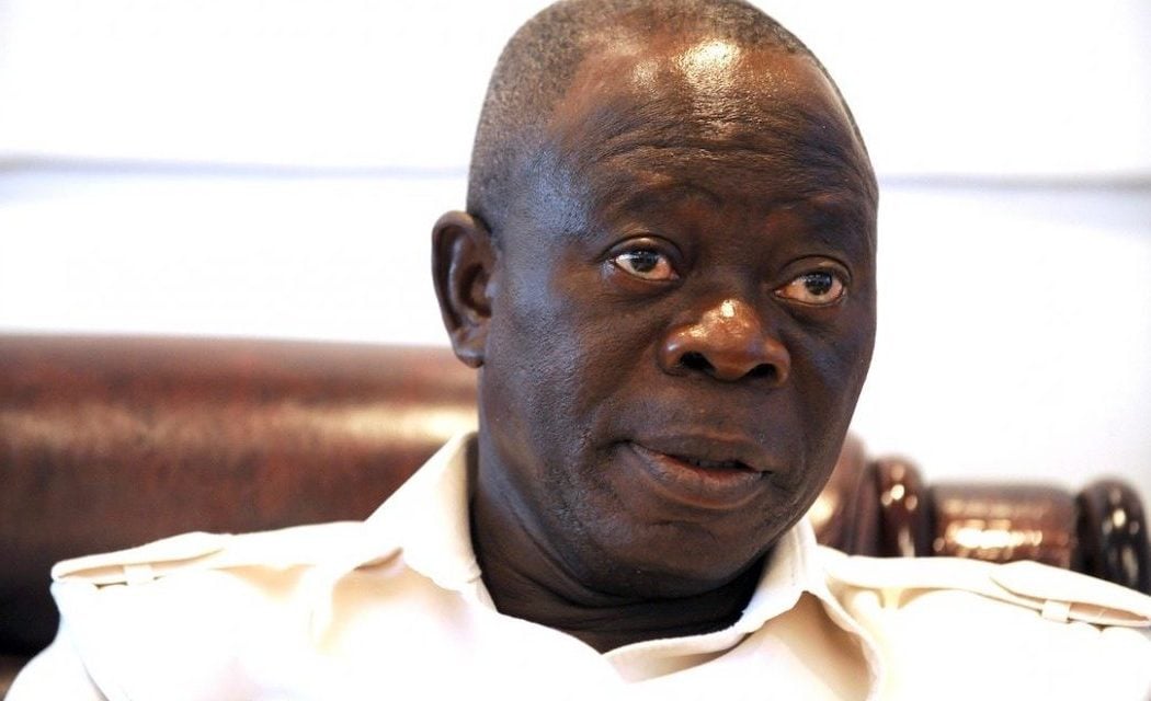 Adams Oshiomhole Questions Peter Obi’s Courage to Fix Nigeria After Bakassi Boys Failure