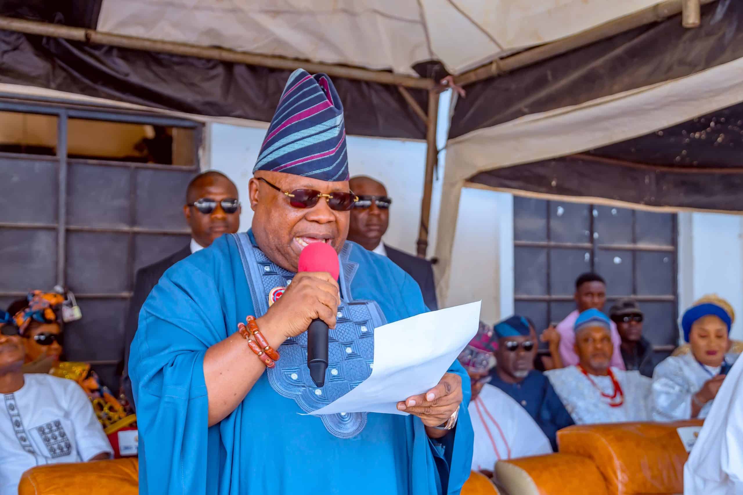 Governor Adeleke Condemns Federal High Court Ruling on Accord Party Deregistration