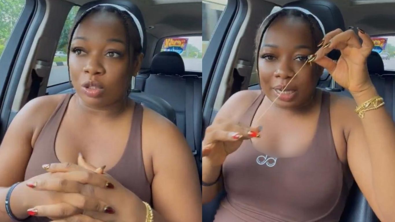 Woman describing her traumatic encounter with a young boy at a traffic light in Abuja