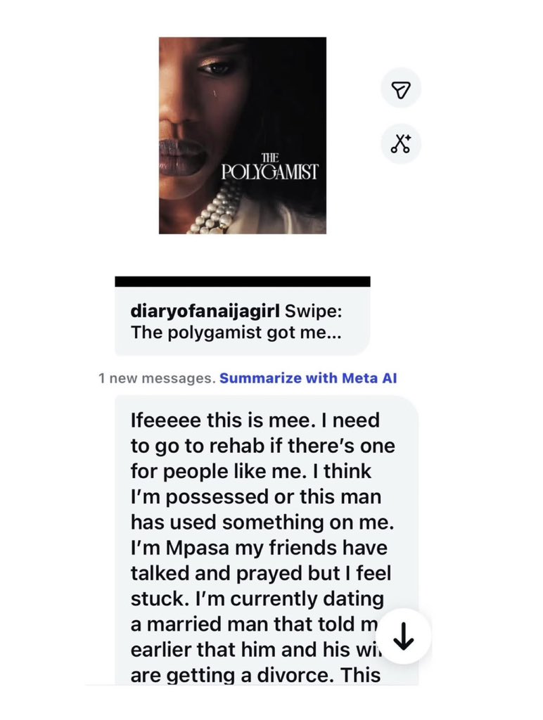 Illustrative image accompanying the woman's confession