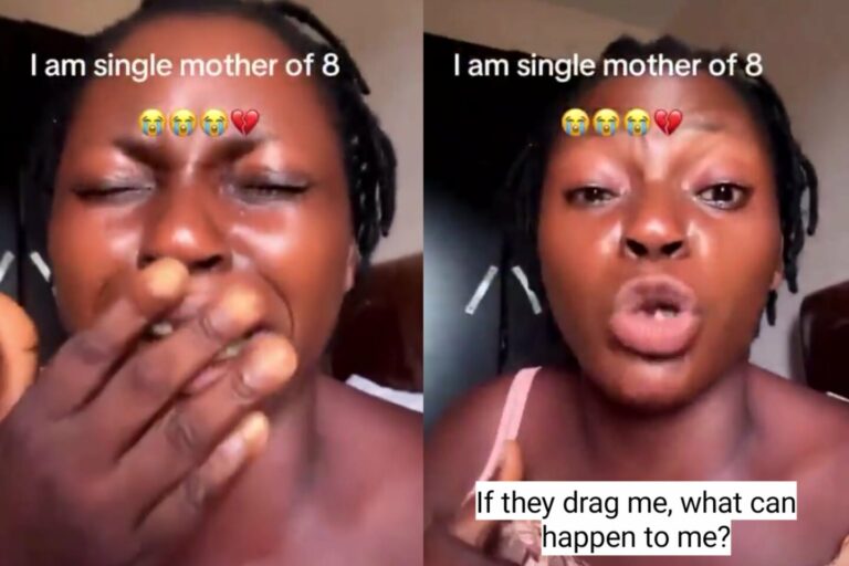 Woman Shares Heartbreak Over Becoming Single Mother of Eight Children