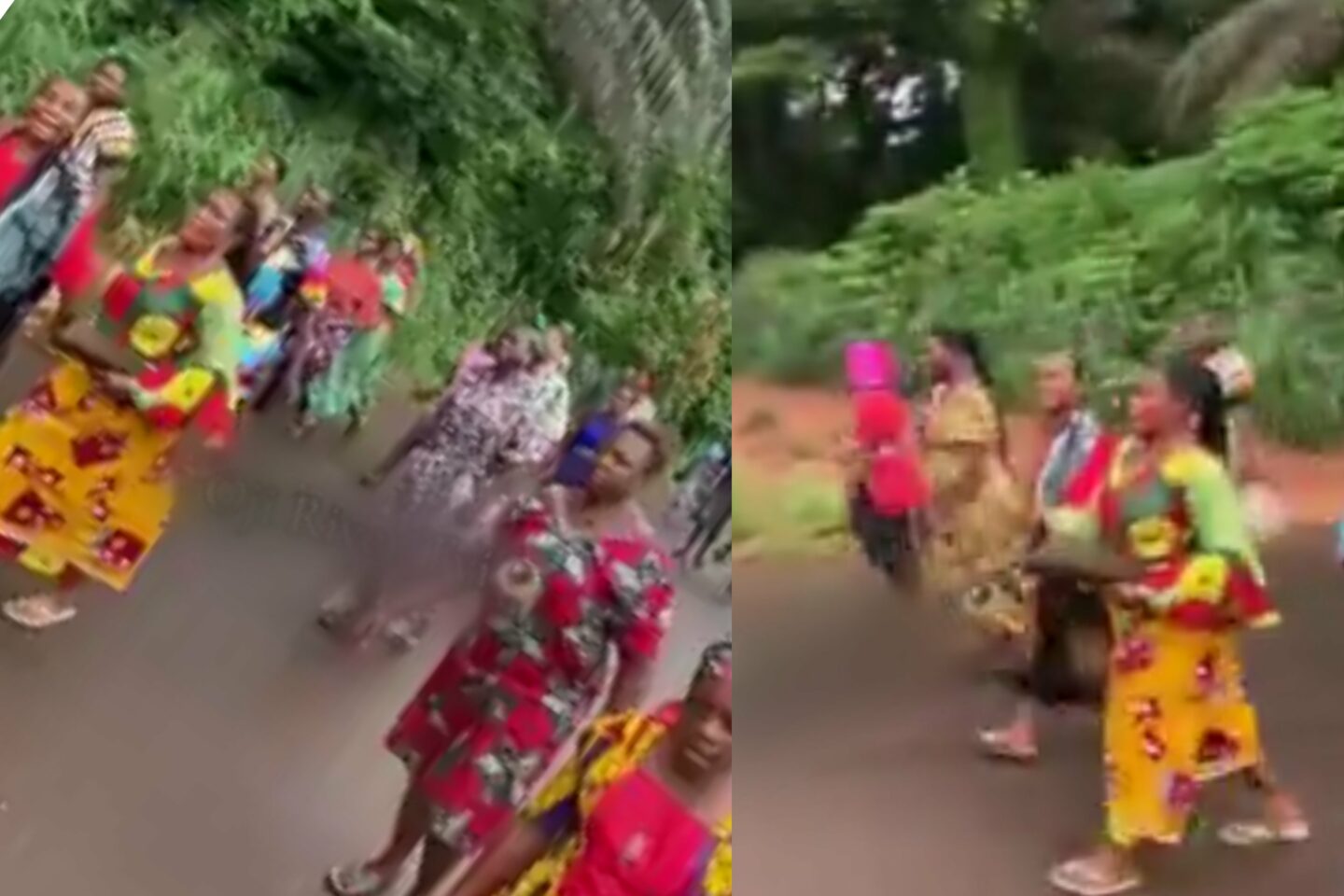 Enugu women protest against sex workers in Elugwu Akwu