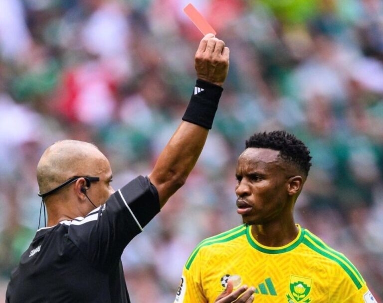 FIFA Extends South Africa's Themba Zwane Suspension for 2026 World Cup Match