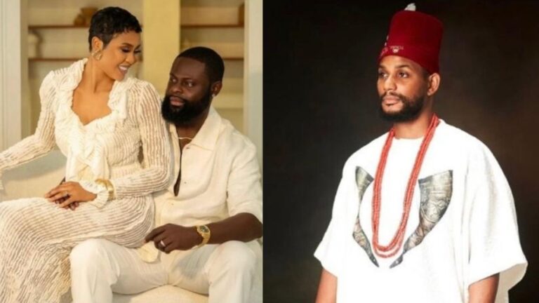 Heartfelt Tribute: Yomi Casual’s Wife Recalls Dressing Late Friend Alexx Ekubo for His Final Journey