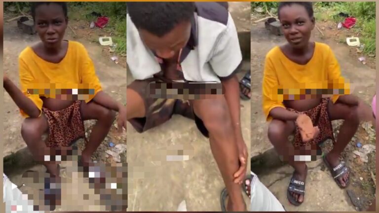Villagers Confront Man Accused of Impregnating His Sister in Viral Video