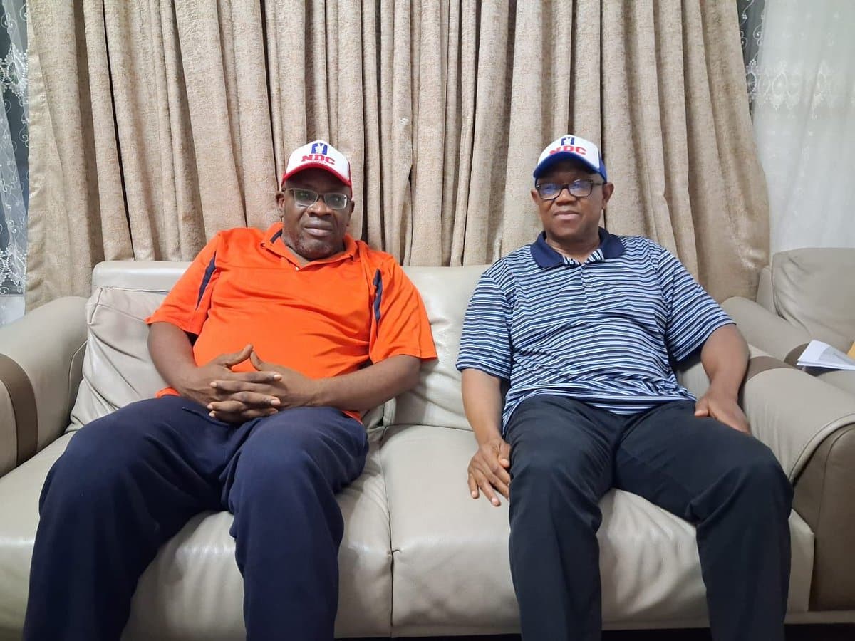 Peter Obi Pays Condolence Visit to NDC Leader Senator Henry Seriake Dickson Over Death of Longtime Aide DSP Zamani Tanko