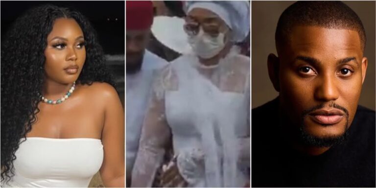 Nigerian Woman Details Observation of Alex Ekubo’s Wife at Funeral, Sparking Pregnancy Rumors