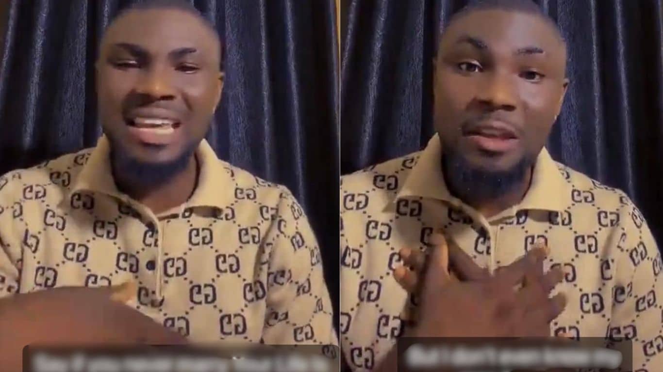 Nigerian man discussing marriage views in viral video