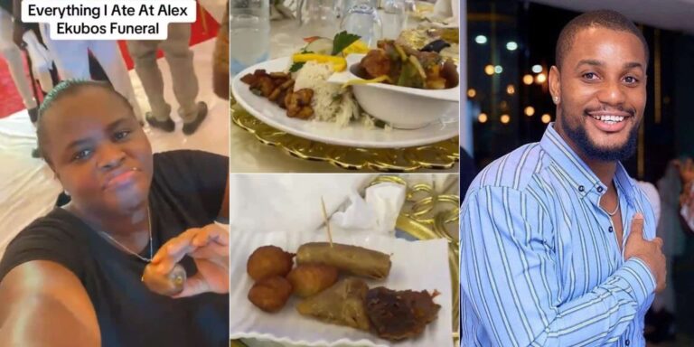 Woman Triggers Online Outrage After Detailing Meals Served at Alexx Ekubo’s Alleged Funeral