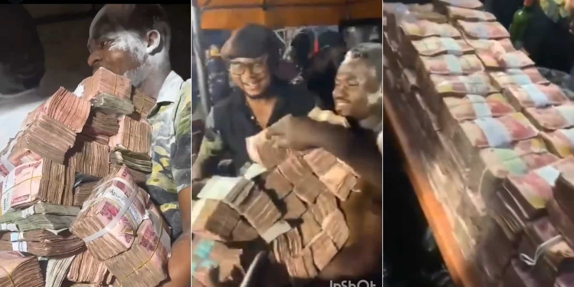 Ladipo Market Traders Unite to Gift Cash to Colleague After Newborn Arrival