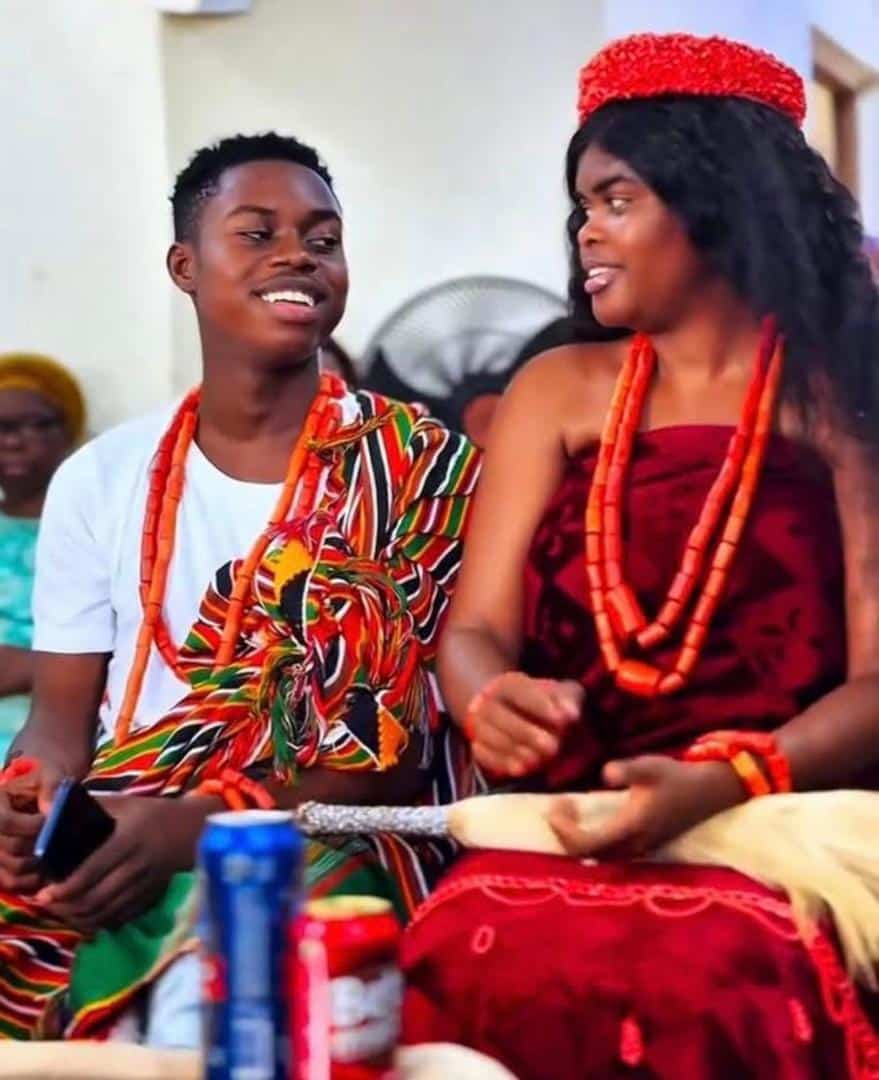 Photos from the bride price ceremony