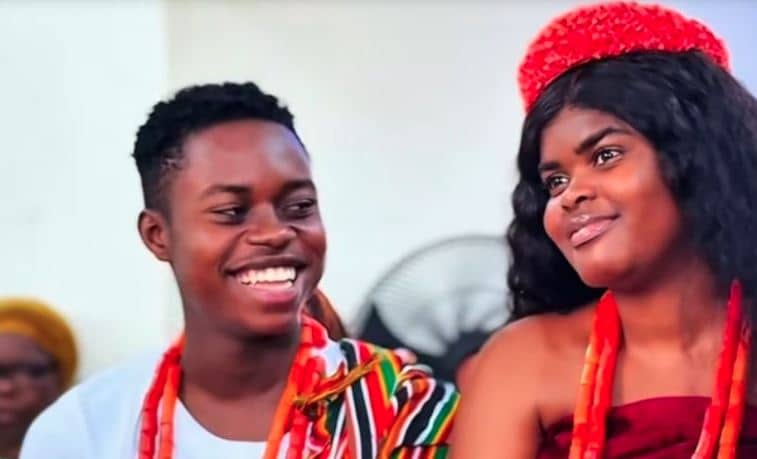 Nigerian TikTok Stars Peller and Jarvis Seal Their Union with Traditional Wedding