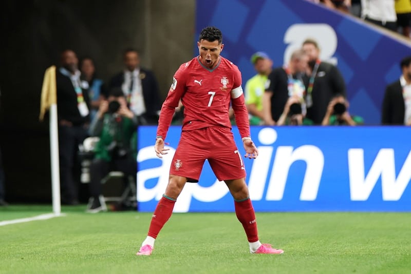 Cristiano Ronaldo Becomes First Player to Score in Six Consecutive FIFA World Cups